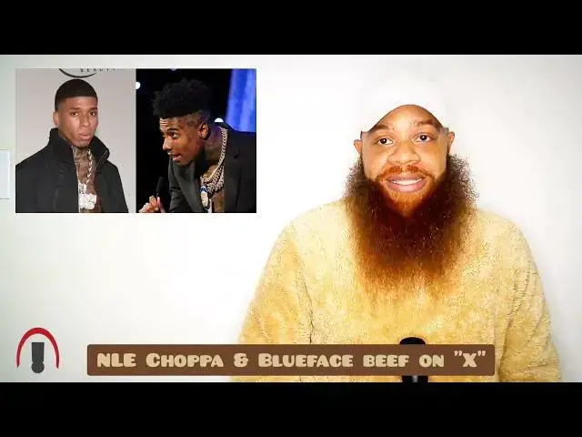 'Video thumbnail for NLE Choppa challenges Blueface to a celebrity boxing match'