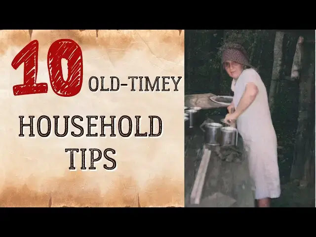 'Video thumbnail for Household Tips From My Great Grandmother'