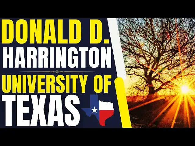 'Video thumbnail for Donald D. Harrington Recruitment Fellowships at University of Texas at Austin | Study in the USA'