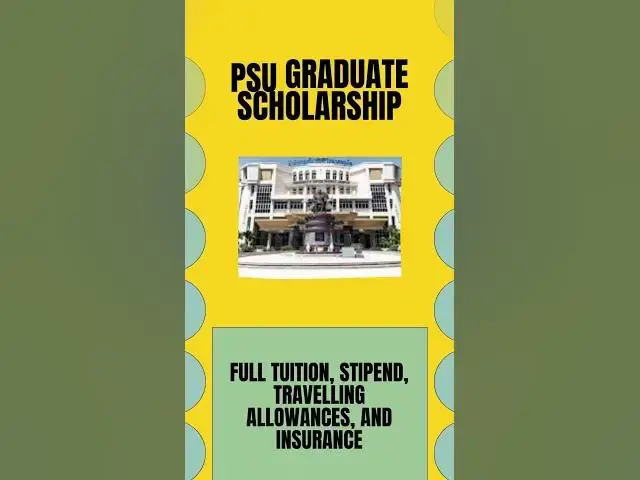 'Video thumbnail for 5 Full Ride Scholarships in Thailand for International Students #shorts'