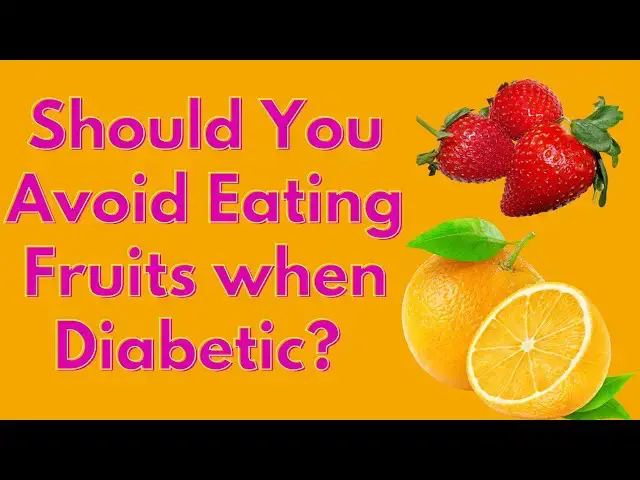 'Video thumbnail for What fruits should a Diabetic individual eat? || Simple Nutrition'