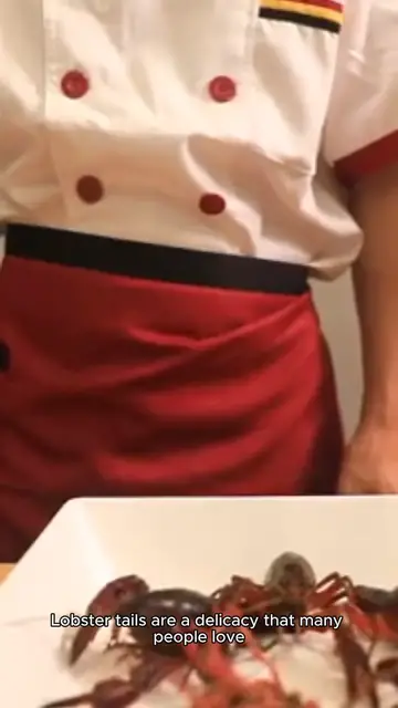'Video thumbnail for lobster tail recipe'