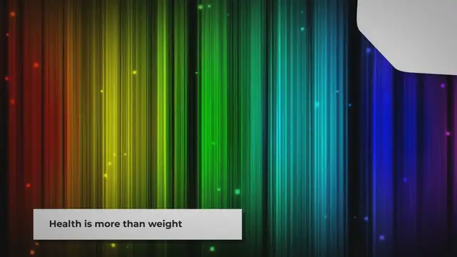'Video thumbnail for Normal weight does not mean good health!'