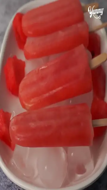 'Video thumbnail for Watermelon Lolly Ice Cream ¦ Watermelon Popsicle ¦ Watermelon Ice Cream Recipe ¦ Yummy '