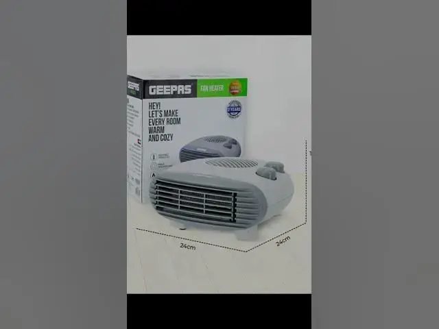 'Video thumbnail for Geepas GFH9522 Fan Heater #shorts #ytshorts #roomheater #fanheater @JahangirAlamvlog'