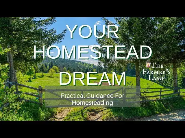 'Video thumbnail for How to Start Homesteading'