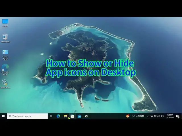 'Video thumbnail for How to Fix Missing Desktop Icons in Windows and Keep Your Desktop Tidy!'