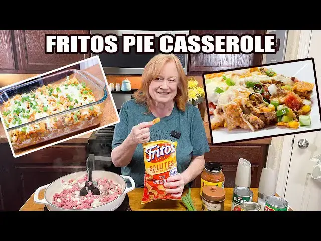 'Video thumbnail for TEX-MEX FRITOS PIE A Ground Beef Casserole Dinner'