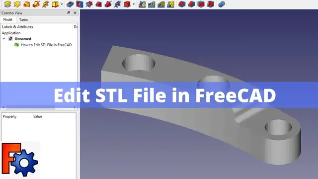 'Video thumbnail for How to Modify STL File in FreeCAD  | FreeCAD Tutorial | FreeCAD Beginner Tutorial |'