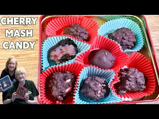 'Video thumbnail for CHERRY MASH CANDY An Old Fashioned Treat for Christmas'
