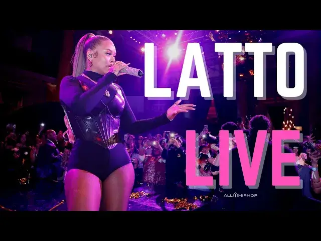 'Video thumbnail for #LATTO Performs Live In New York City For #Netflix #Griselda Series'