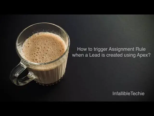 'Video thumbnail for Trigger Assignment Rule when a Lead is created using Apex'