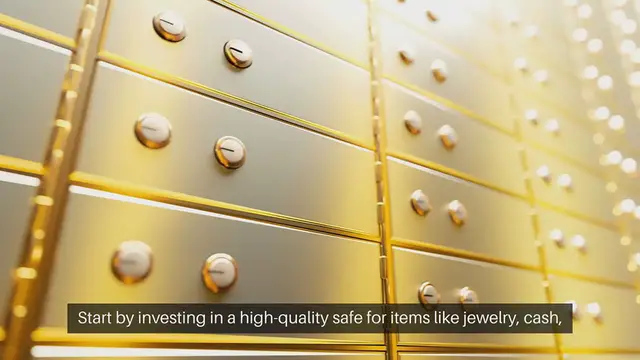 'Video thumbnail for Best Practices for Safe Storage of Valuables'
