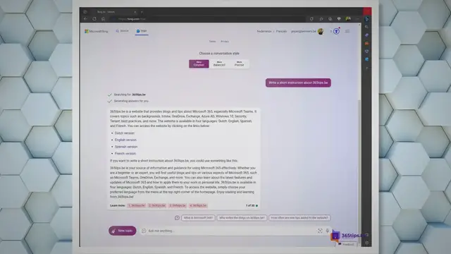 'Video thumbnail for $30 per user per month for a Microsoft 365 Copilot license'