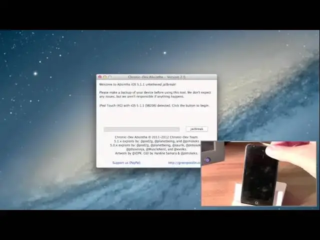 'Video thumbnail for How To Jailbreak iOS 5.1.1 With Absinthe'