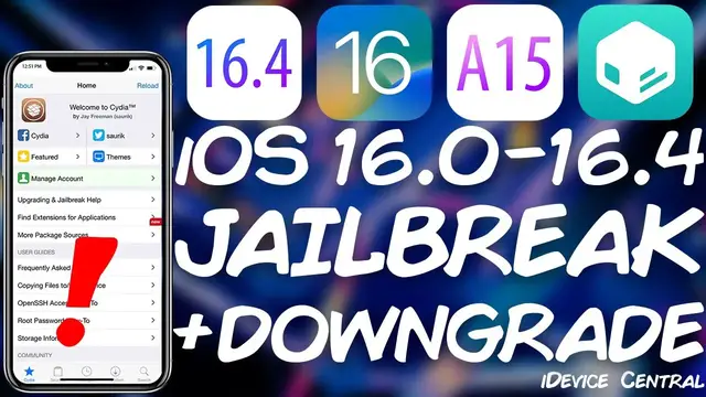 'Video thumbnail for iOS 16 - 16.4 JAILBREAK & DOWNGRADE Important Info + CHANGES & What Tools To Use! (All Devices)'