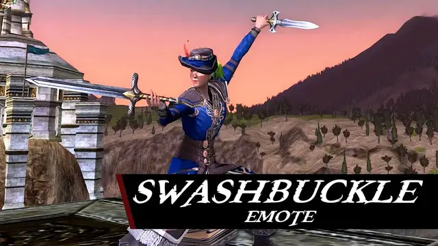 'Video thumbnail for LOTRO Swashbuckle Emote - Corsairs of Umbar Expansion Emote 2023'