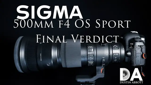 'Video thumbnail for Sigma 500mm F4 OS Sport Review | 4K'