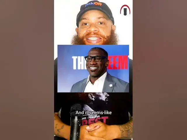 'Video thumbnail for Shannon Sharpe sells shirts with his lover's name on them'