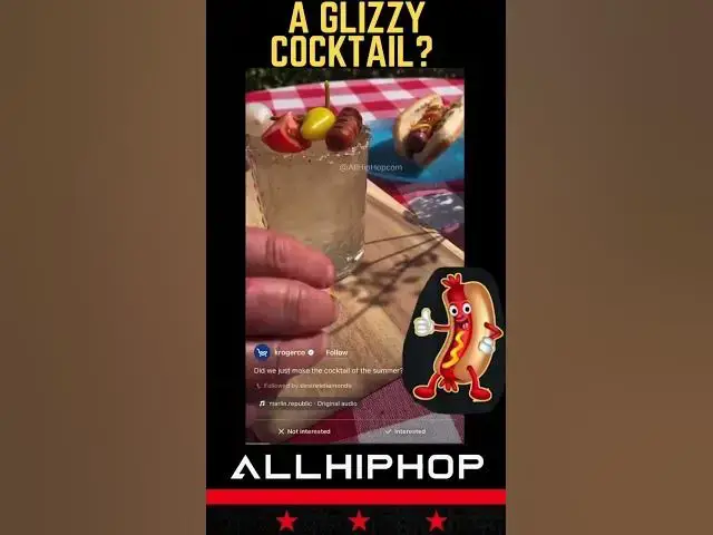 'Video thumbnail for Are Yall Ready For a #Glizzy Cocktail? Here It Is!'
