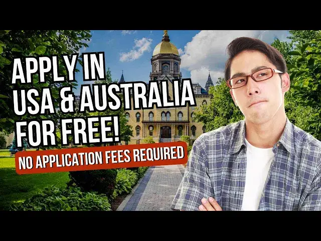'Video thumbnail for Where to Study Abroad | 5 Universities with No Application Fees for International Students'