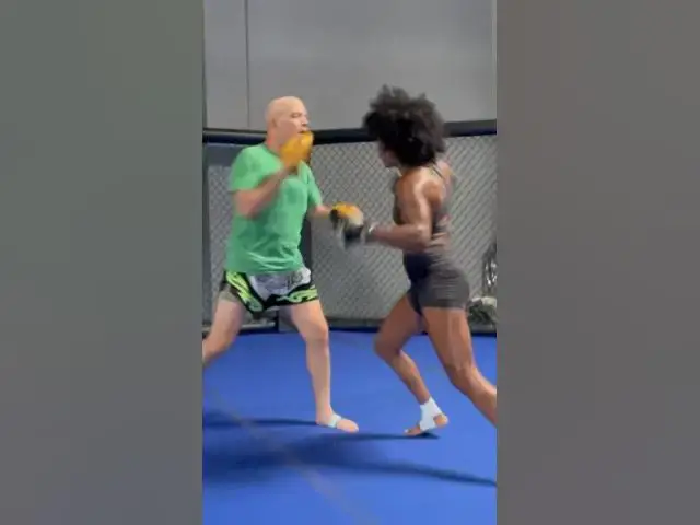 'Video thumbnail for Should Ange bring the fro back for her fight vs Ricci? We’re at the 10 day countdown! #Hillbows #UFC'