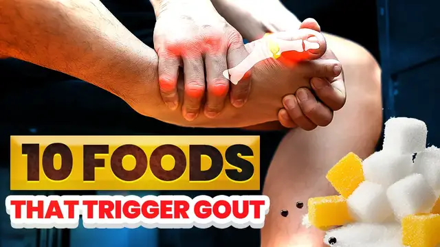 'Video thumbnail for 🚨 10 Foods That Trigger GOUT'