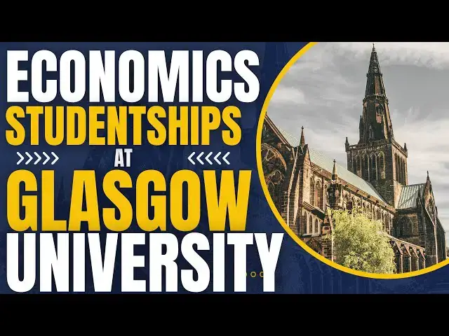 'Video thumbnail for MRes and PhD in Economics Studentships at University of Glasgow | Study in the United Kingdom'