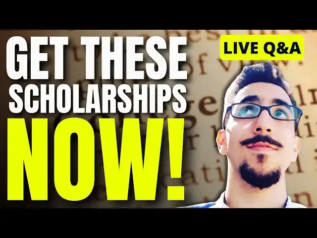 'Video thumbnail for Global Scholarships: “Q & A” And Scholarship Analysis (08.16.2024)'