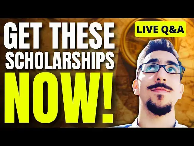 'Video thumbnail for Open Scholarships Livestream!'