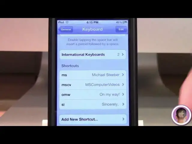 'Video thumbnail for Create Keyboard Shortcuts In iOS 5'