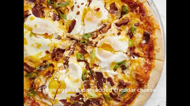 'Video thumbnail for breakfast pizza recipe'