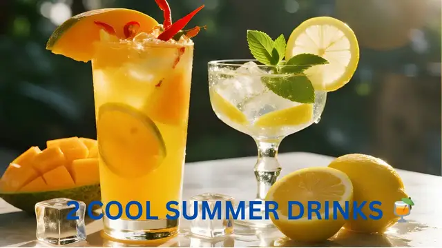 'Video thumbnail for Refreshing Summer Drink Recipes #SummerDrinks'