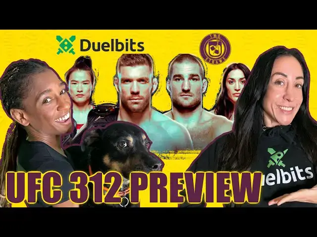 'Video thumbnail for UFC 312 Preview w/ Jessica Penne and Angela Hill'