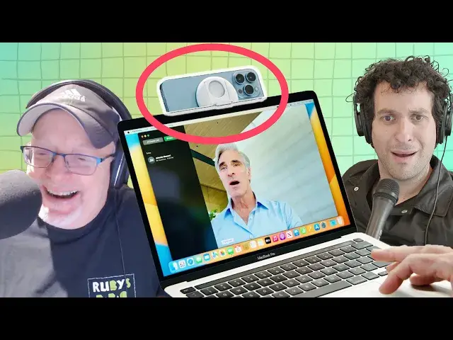 'Video thumbnail for MacOS Ventura Continuity Camera is a GAME CHANGING feature (use your iPhone as your webcam!)'