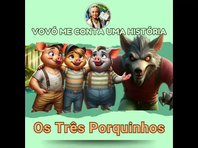 'Video thumbnail for Os três Porquinhos e o Lobo Mau'