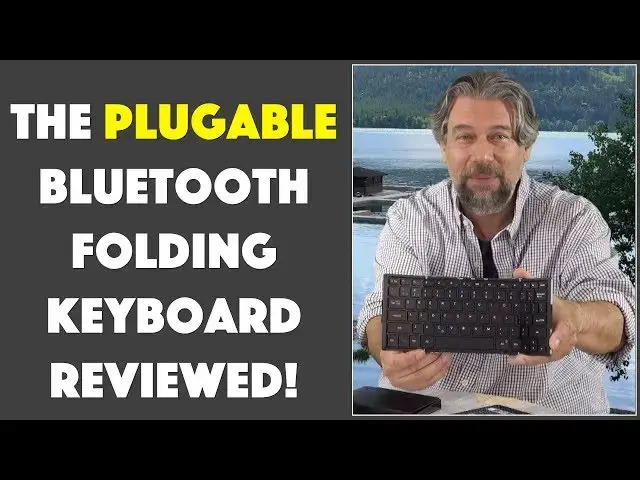 'Video thumbnail for The Plugable Bluetooth Foldable Keyboard - REVIEWED!'