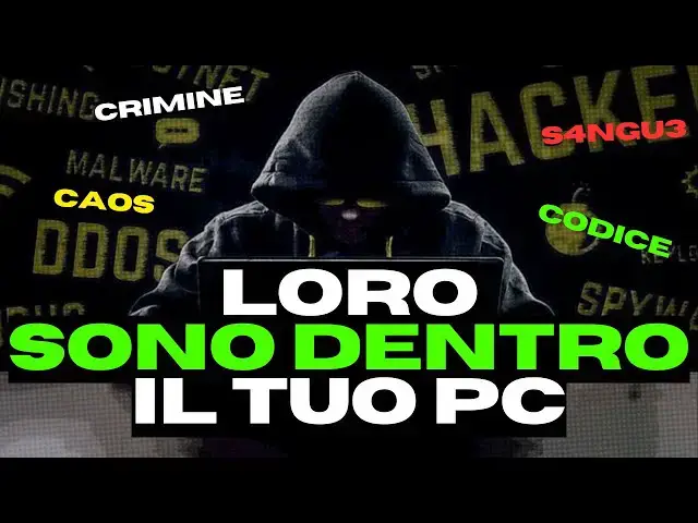 'Video thumbnail for Dal FISCHIETTO al RANSOMWARE: L’HACKER Che Ti Sta Già SPIANDO !'