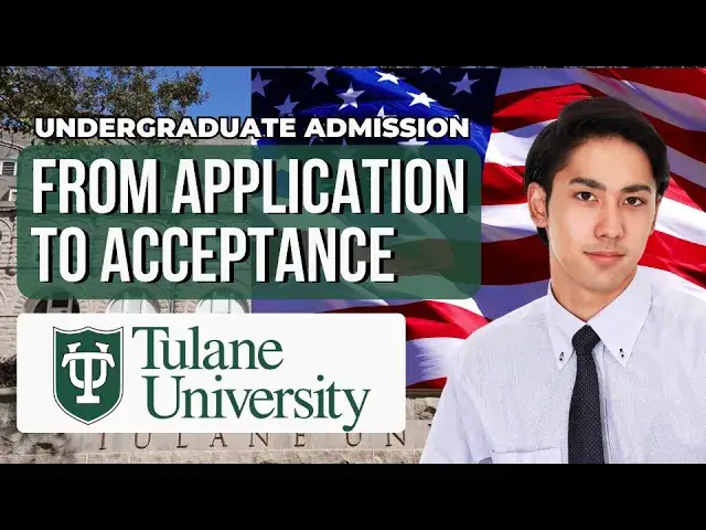 'Video thumbnail for Tulane University Undergraduate Admission Procedures For International Students'