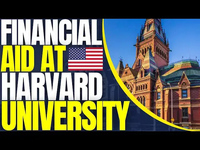 'Video thumbnail for Financial Aid at Harvard University | Study in the USA'