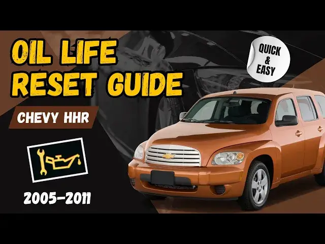 'Video thumbnail for 2005-2011 Chevy HHR Oil Life Reset Guide: Expert Tips for Smooth Performance!'