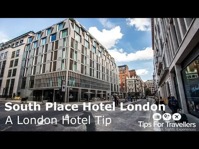 'Video thumbnail for South Place Hotel London Tour and Review'