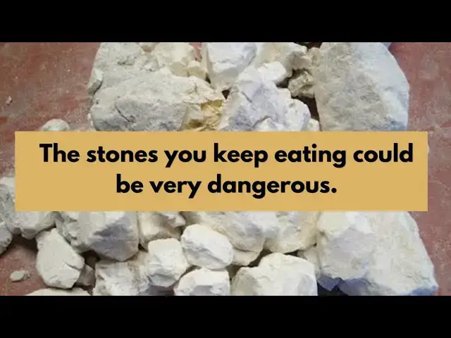 'Video thumbnail for Effects of Eating stones while pregnant || Simple Nutrition'