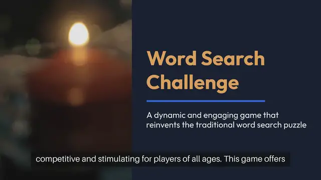 'Video thumbnail for Word Search Challenge'