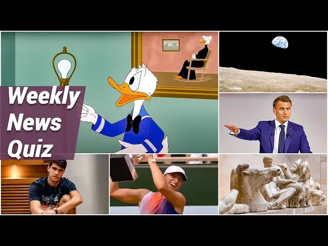 'Video thumbnail for Weekly News Quiz: Hunter Biden's Conviction, Macron's Political Shake-Up & More! | June 14, 2024'