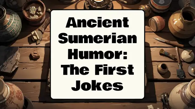 'Video thumbnail for Ancient Sumerian Humor: The First Jokes'