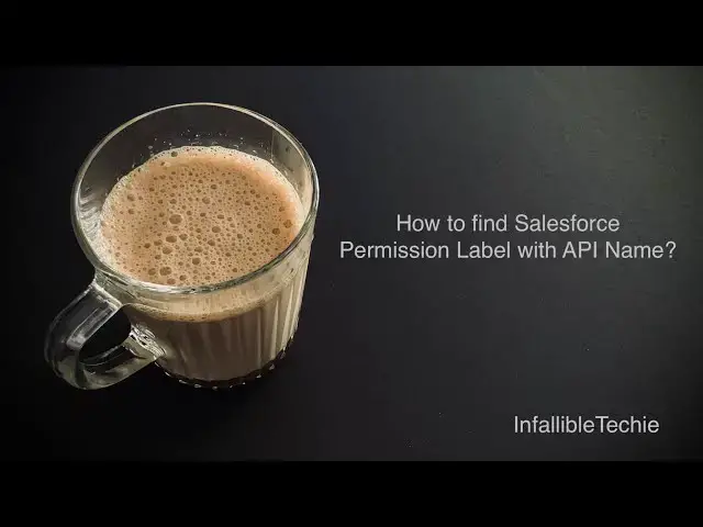 'Video thumbnail for Find Salesforce Permission Label with API Name'