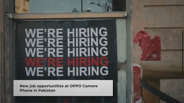 'Video thumbnail for OPPO Jobs 2024 in Pakistan for Managers & Sales Officers'