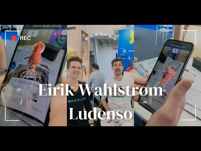 'Video thumbnail for Meeting Eirik Wahlstrøm Co-founder and CEO at Ludenso, at the London International Book Fair #LBF24'