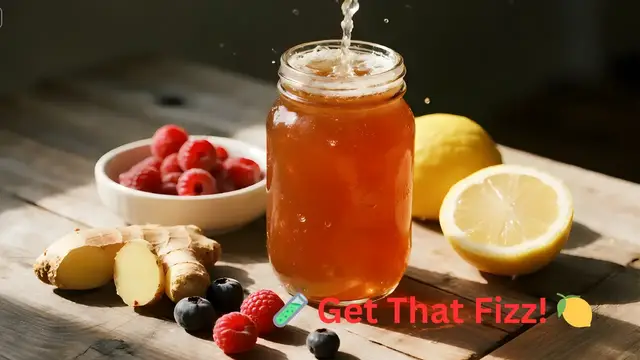 'Video thumbnail for  Easy Fizzy Kombucha DIY Video Guide'